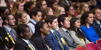 Honors Convocation attendees